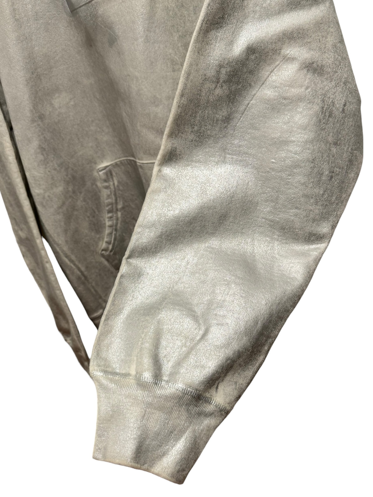 Supreme MM6 Maison Margiela Foil Box Logo Hoodie White