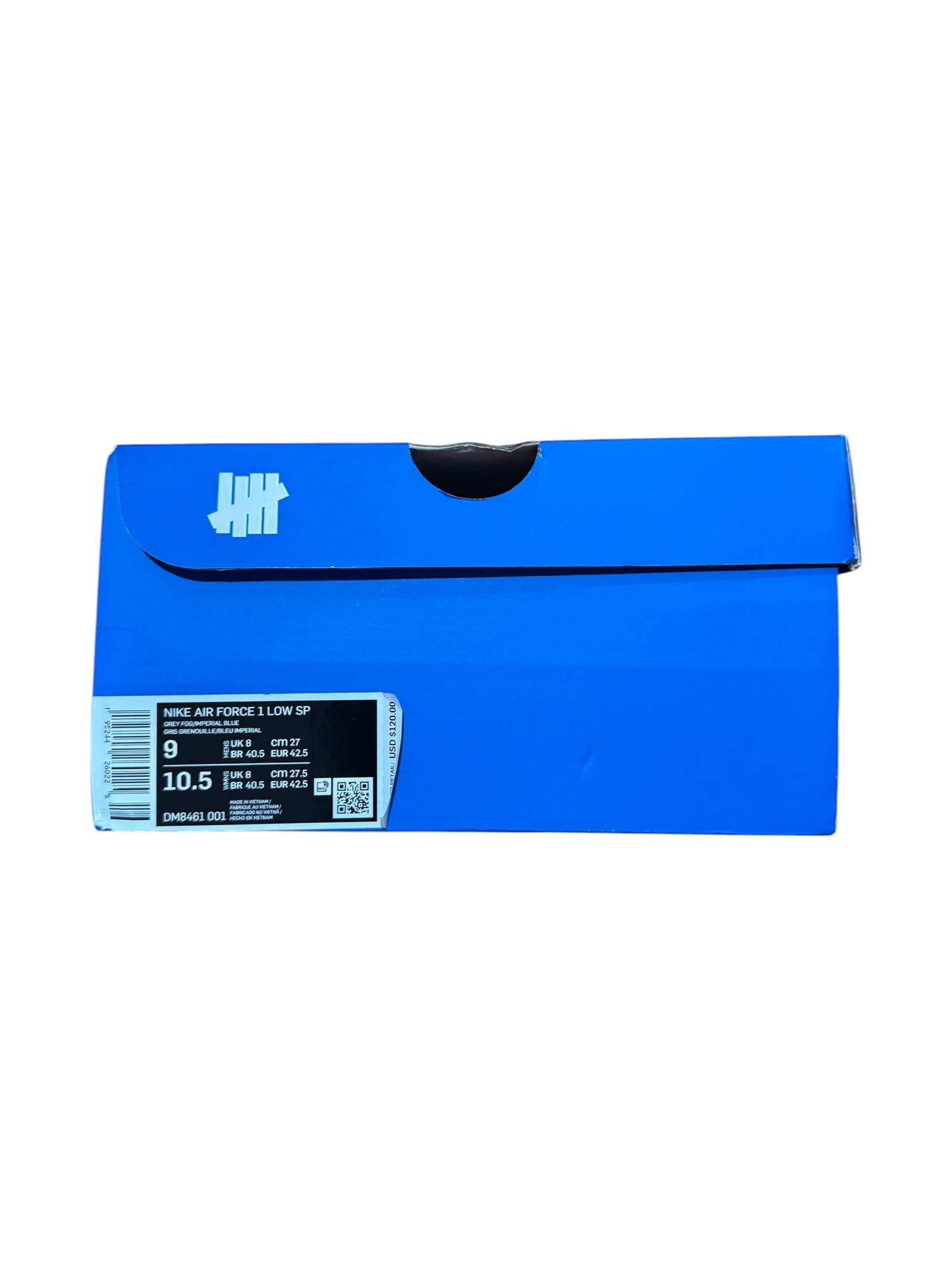 Nike Air Force 1 Low SP Undefeated 5 On It Dunk vs. AF1