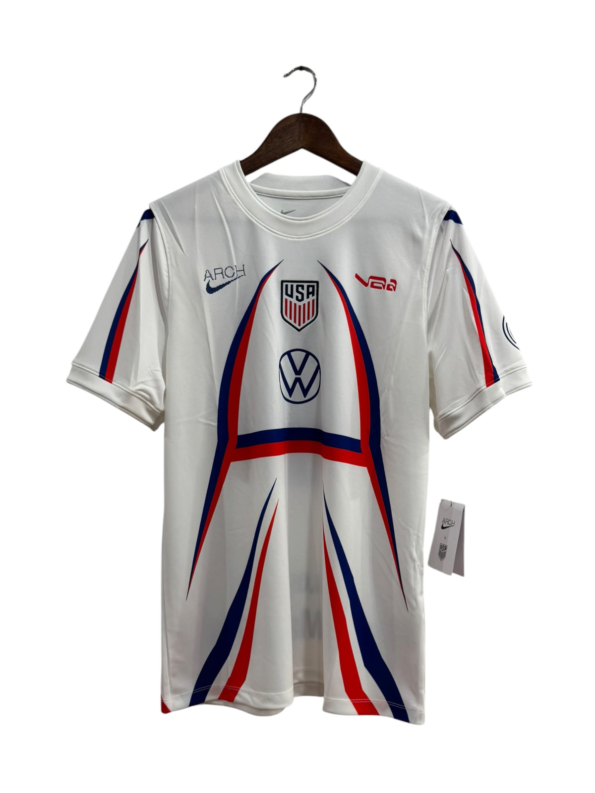 Nike x Virgil Abloh Archive x USMNT Pre-Match Jersey White