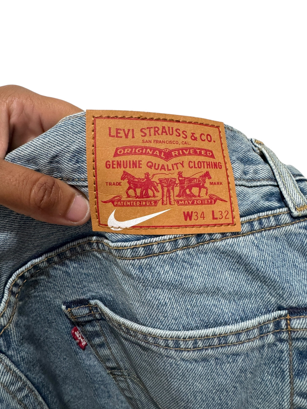 Nike x Levi's Baggy Jean Denim Indigo