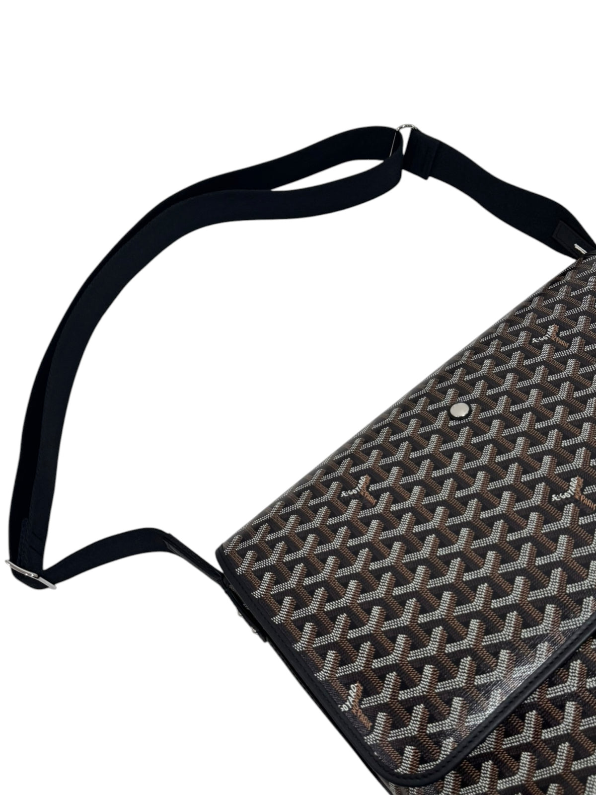 Goyard Capetien MM Messenger Bag Black