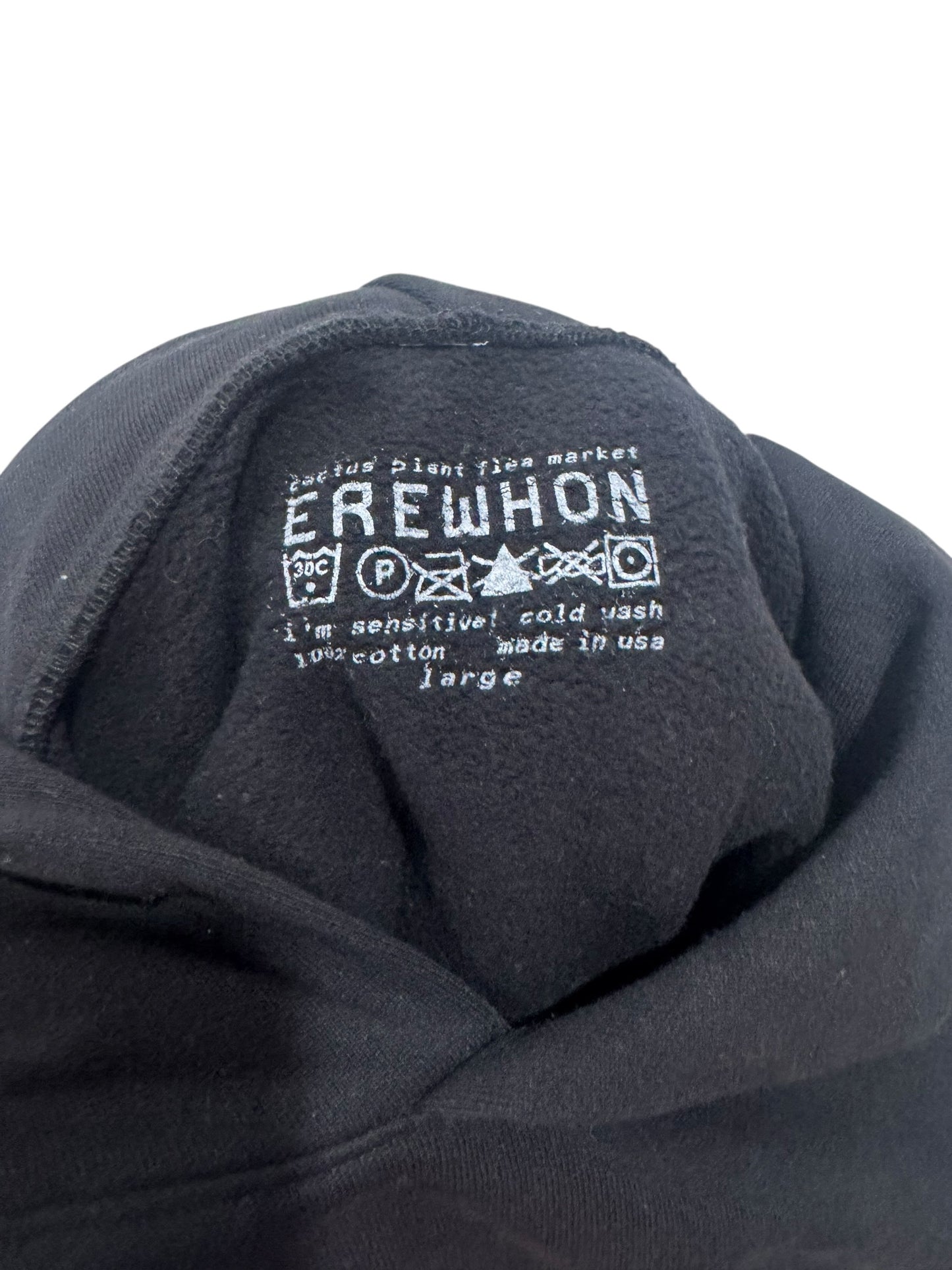 Cactus Plant Flea Market x Erewhon Market Hoodie Black