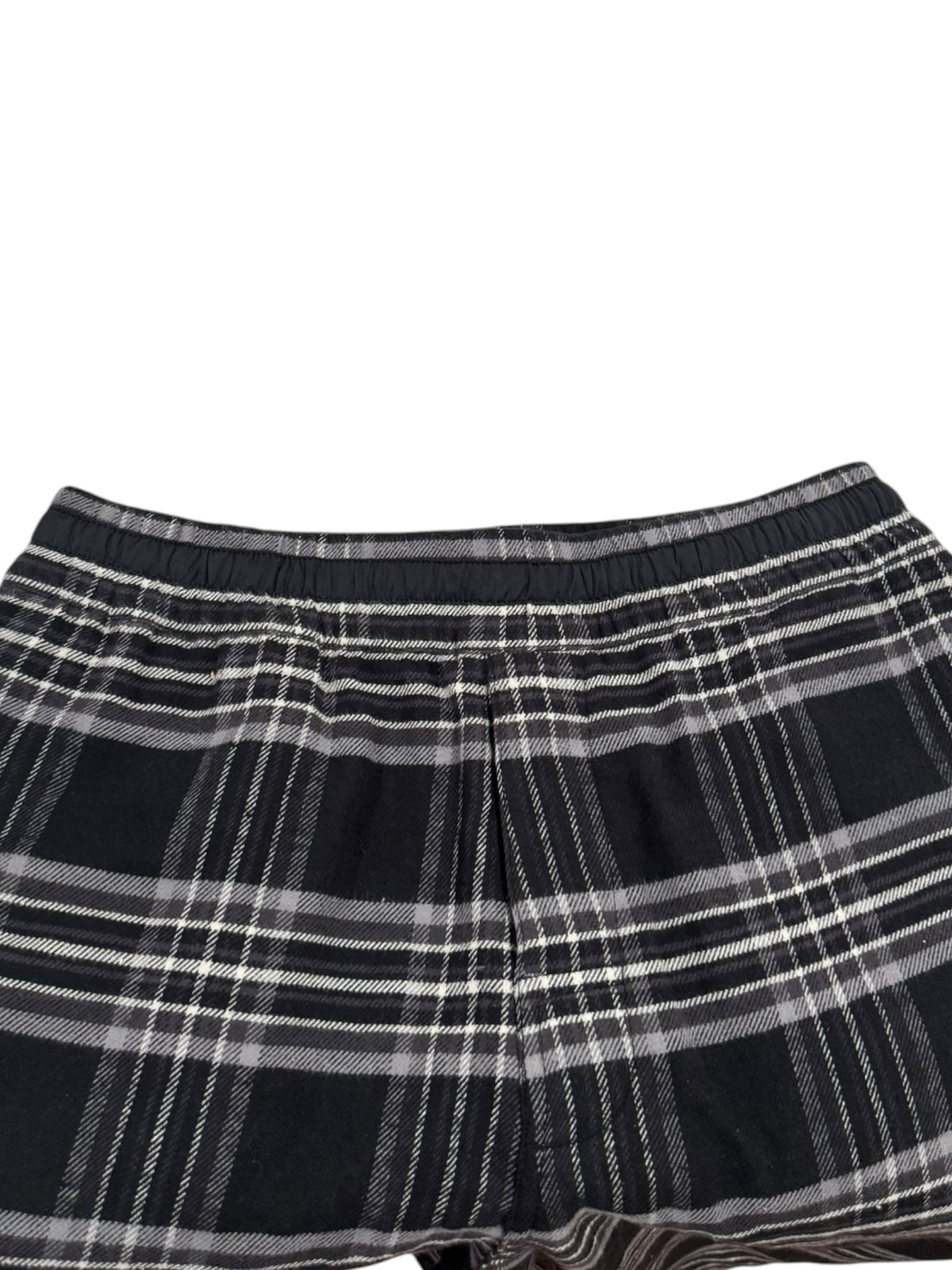 Chrome Hearts After School Flannel Shorts Black Grey