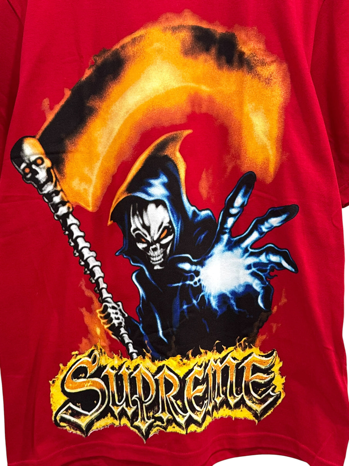 Supreme Grim Reaper Tee Red