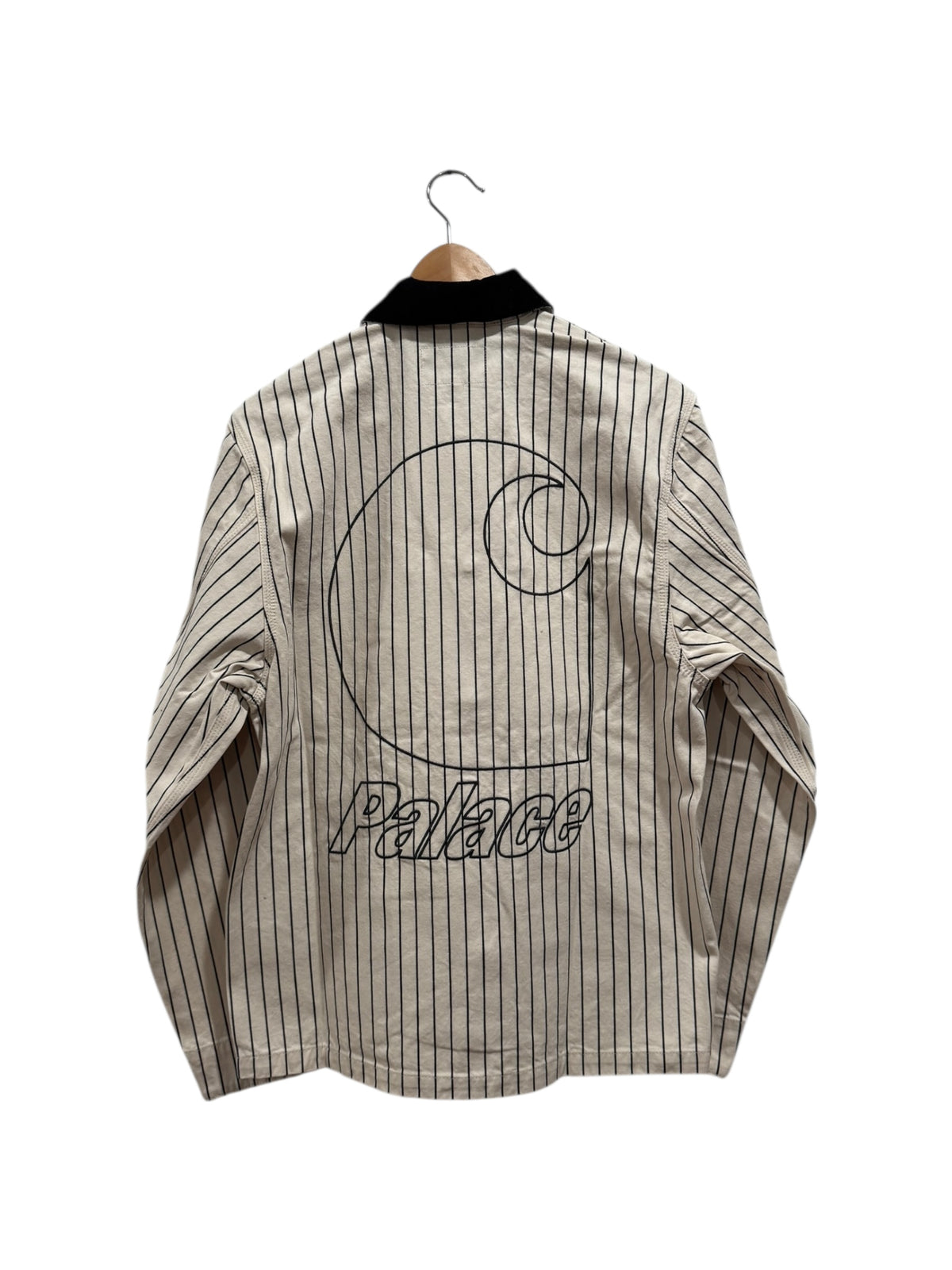 Palace x Carhartt WIP Michigan Coat Hickory Wax Black