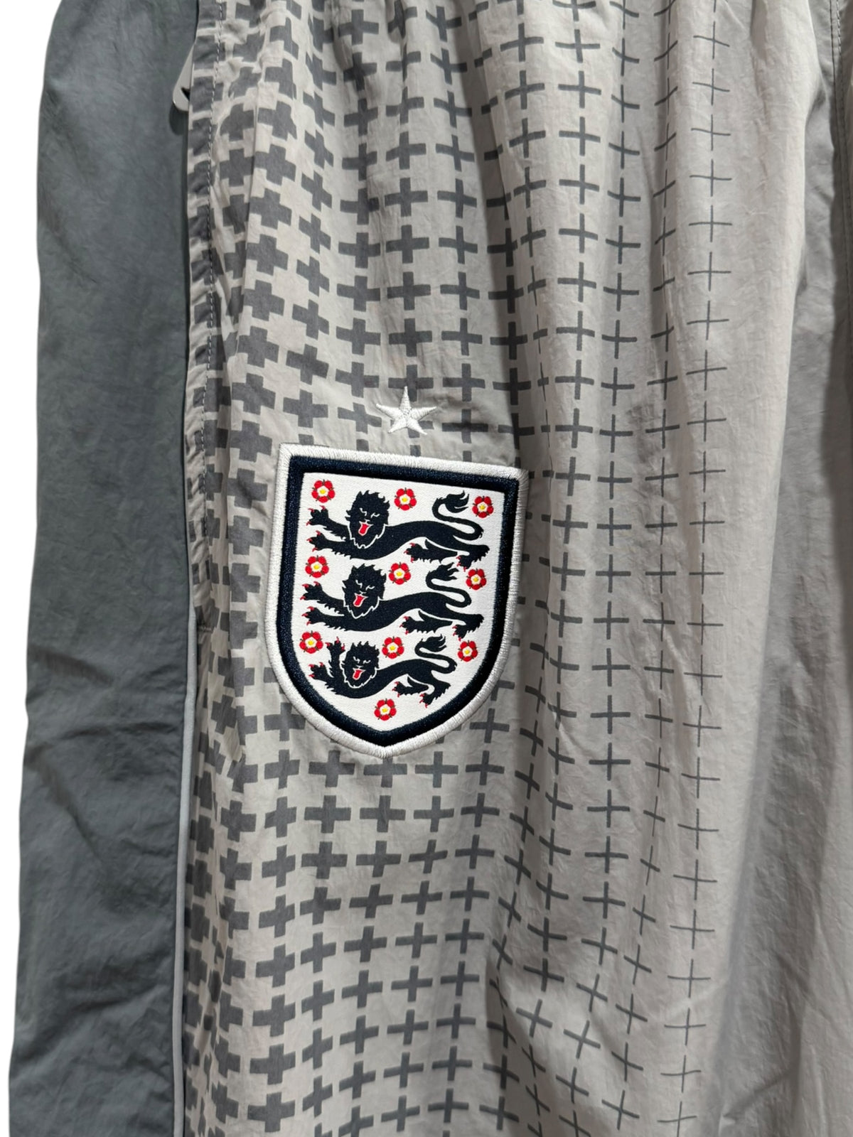 Nike x Palace England Solo Swoosh Track Pants Pewter Grey