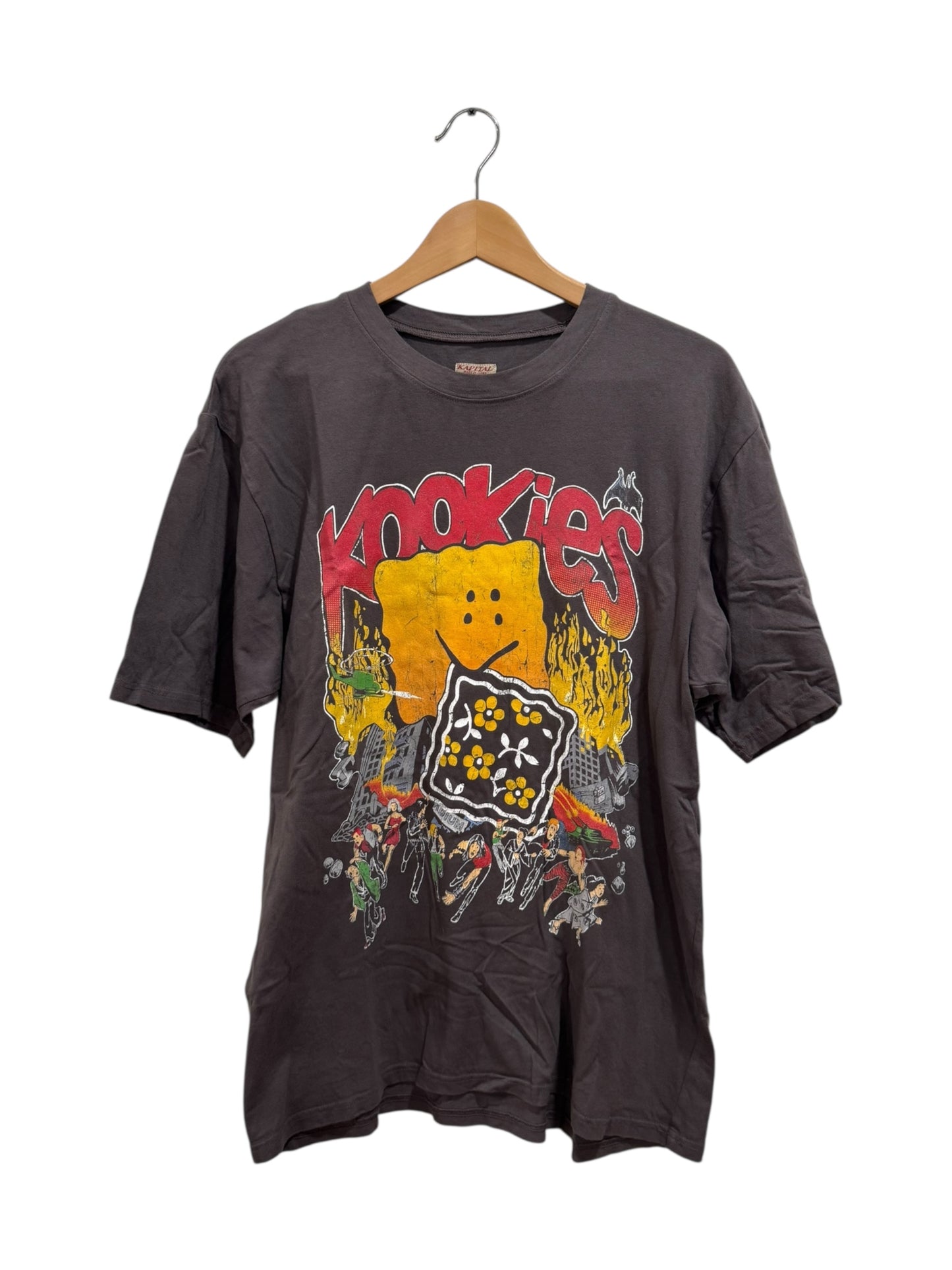 Kapital Buster Peckish Bowy Kookies Tee Black