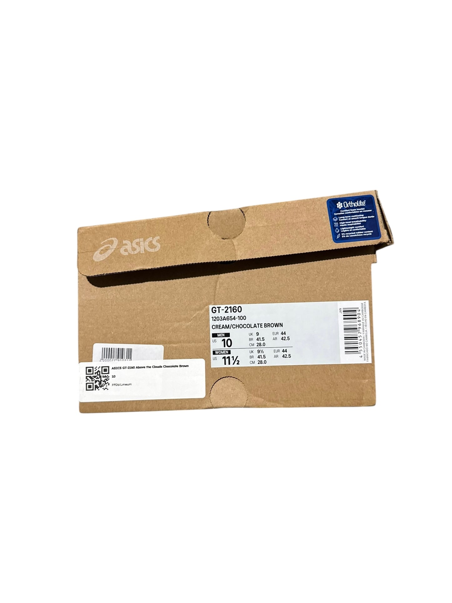 ASICS GT-2160 Above the Clouds Chocolate Brown