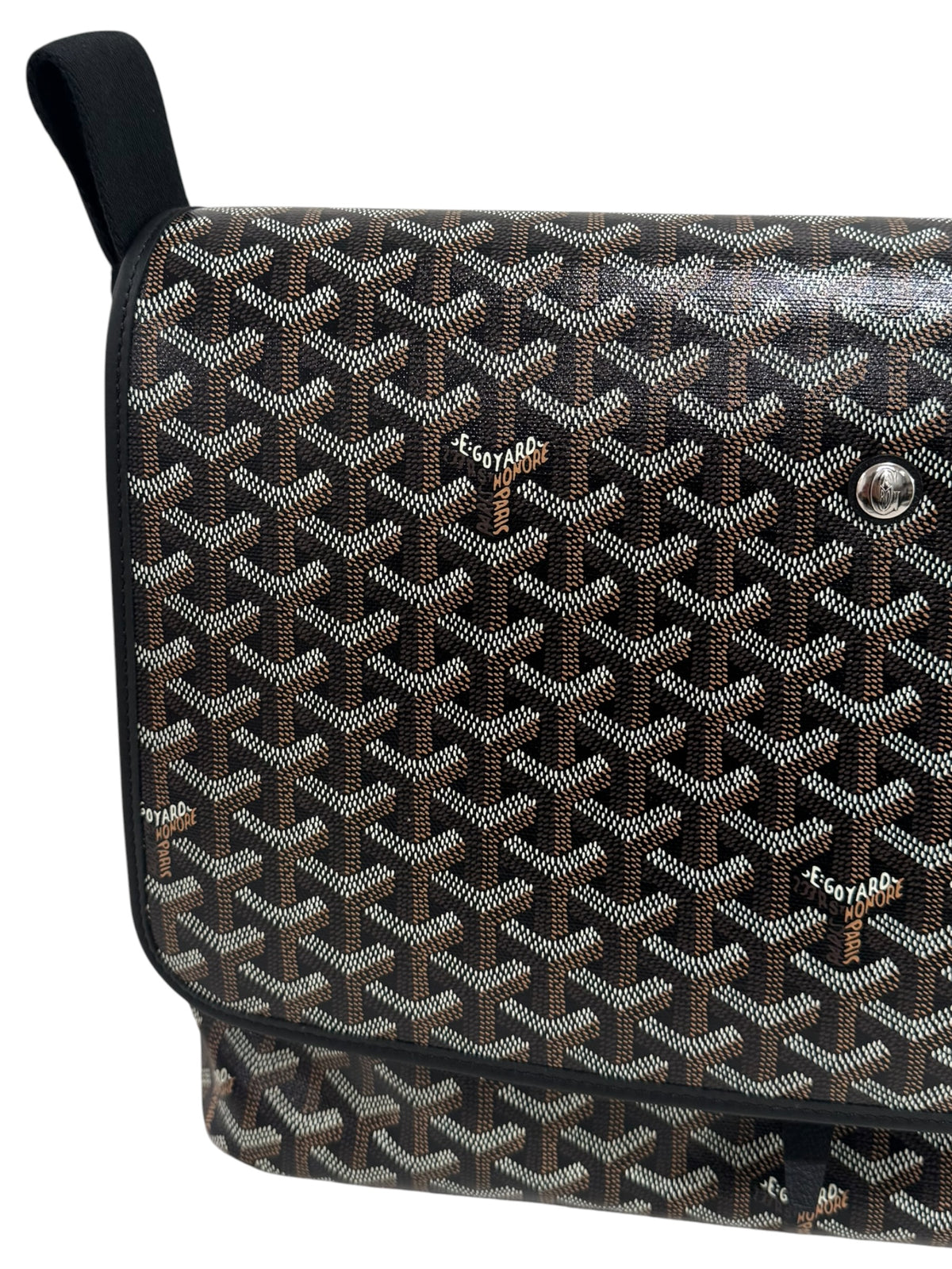 Goyard Capetien MM Messenger Bag Black