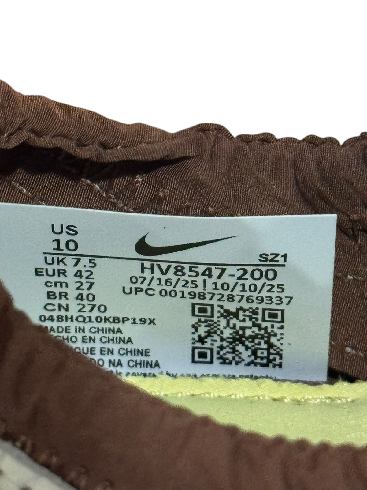 Nike Moon Shoe SP Jacquemus Fauna Brown (W)