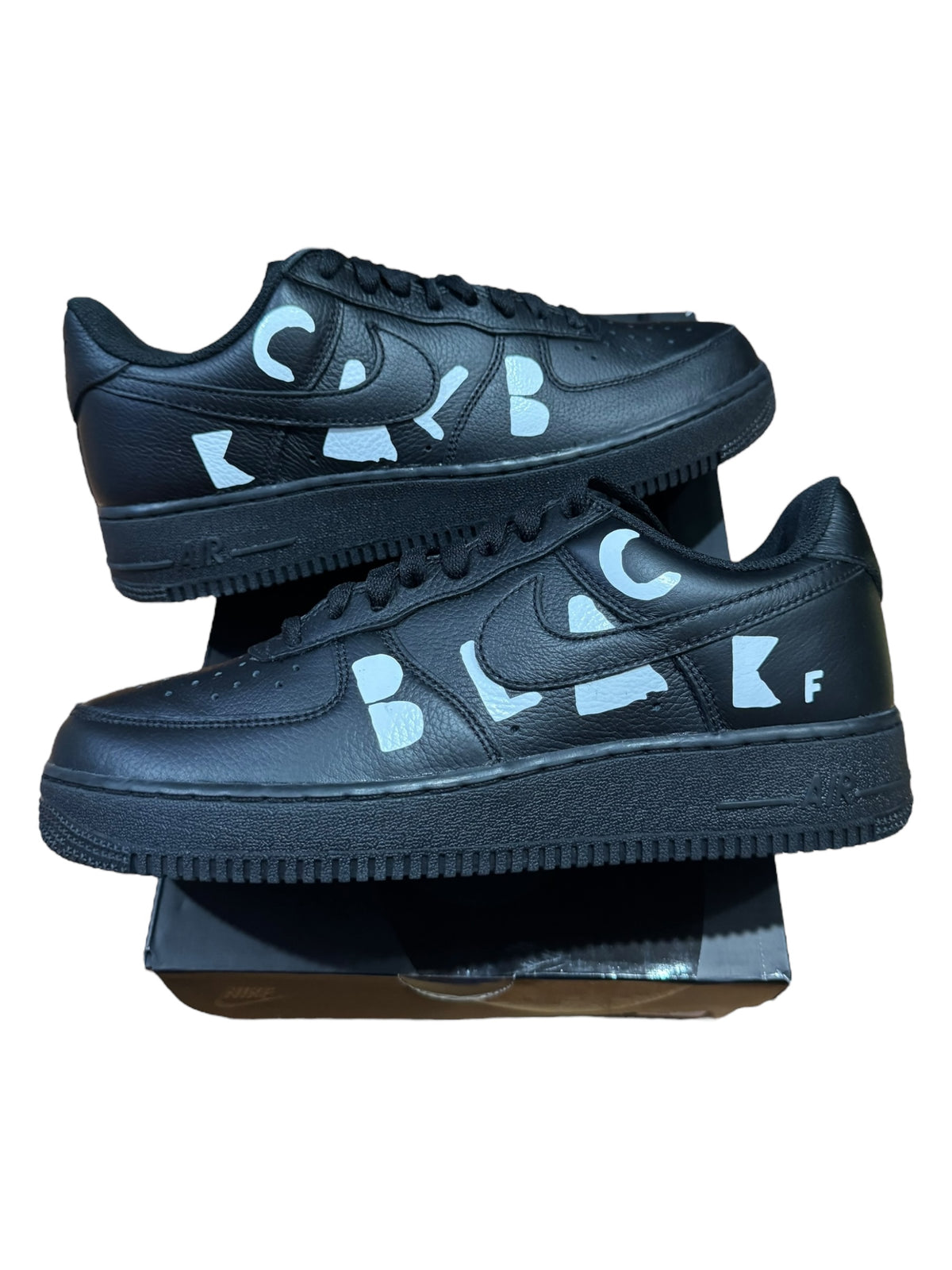 Nike Air Force 1 Low Retro SP BLACK Comme des Garçons Black