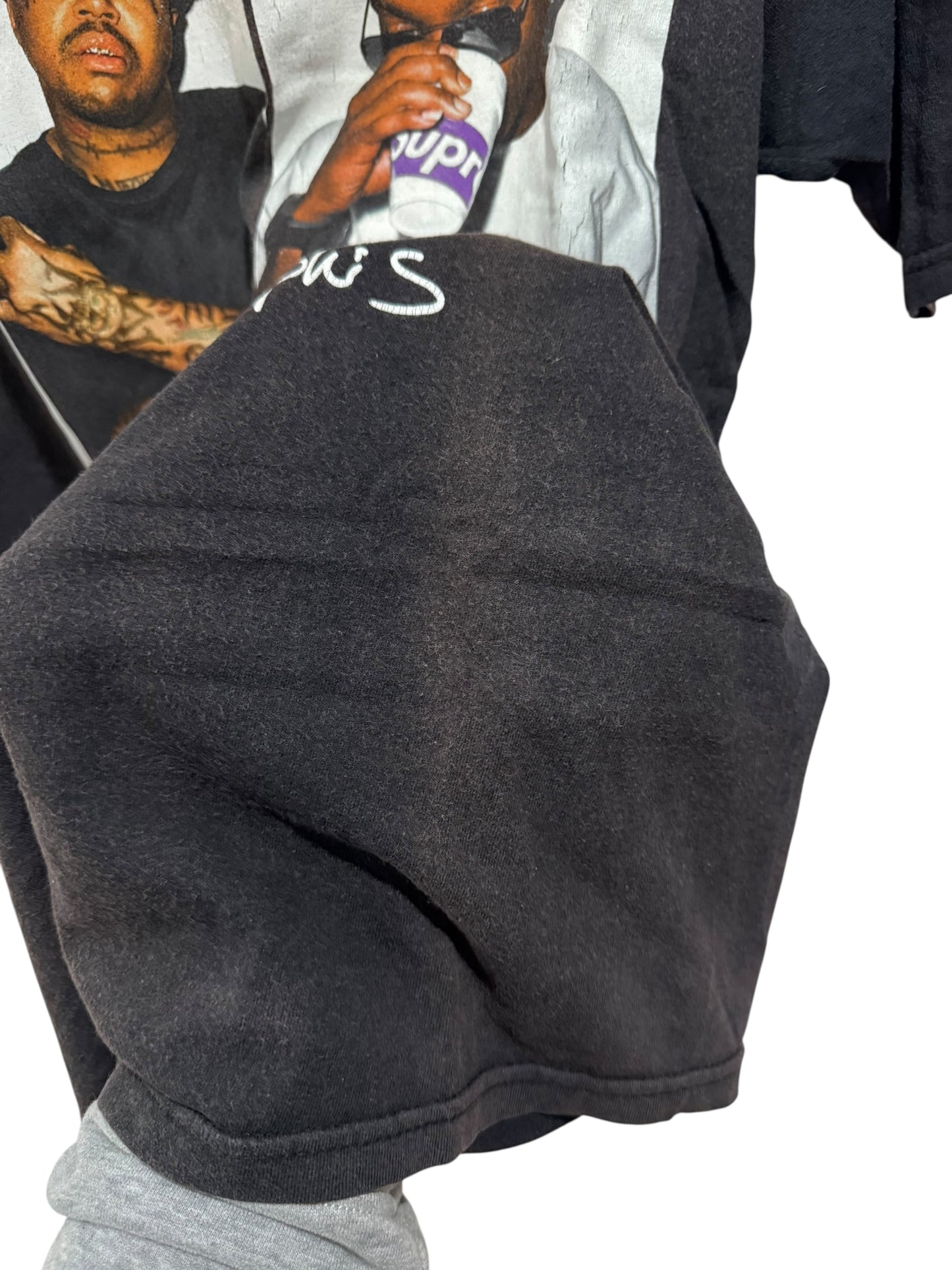 Supreme Three 6 Mafia Photo Tee Black
