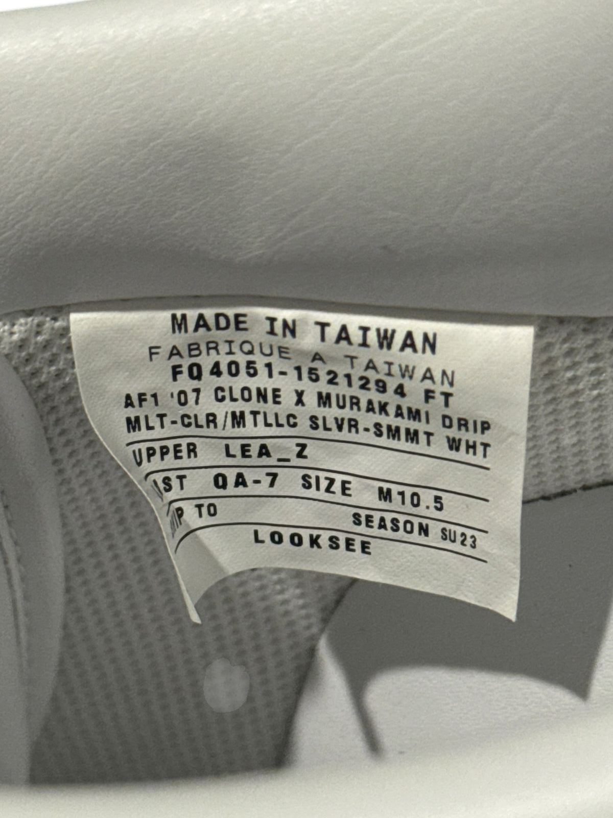 Nike Air Force 1 Low RTFKT Clone X Murakami Drip (Looksee Sample)