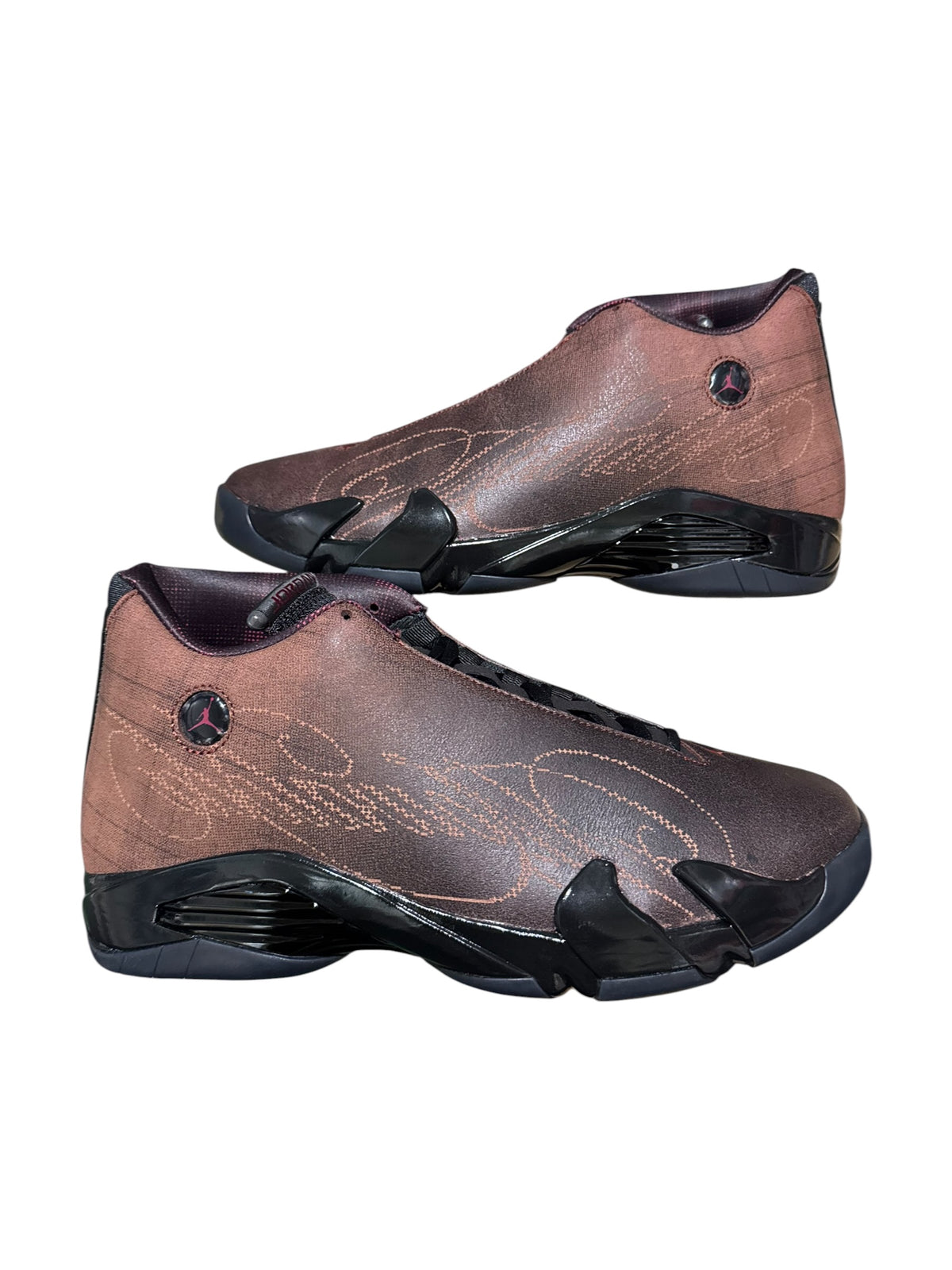 Jordan 14 Retro Mowalola Burnt Red