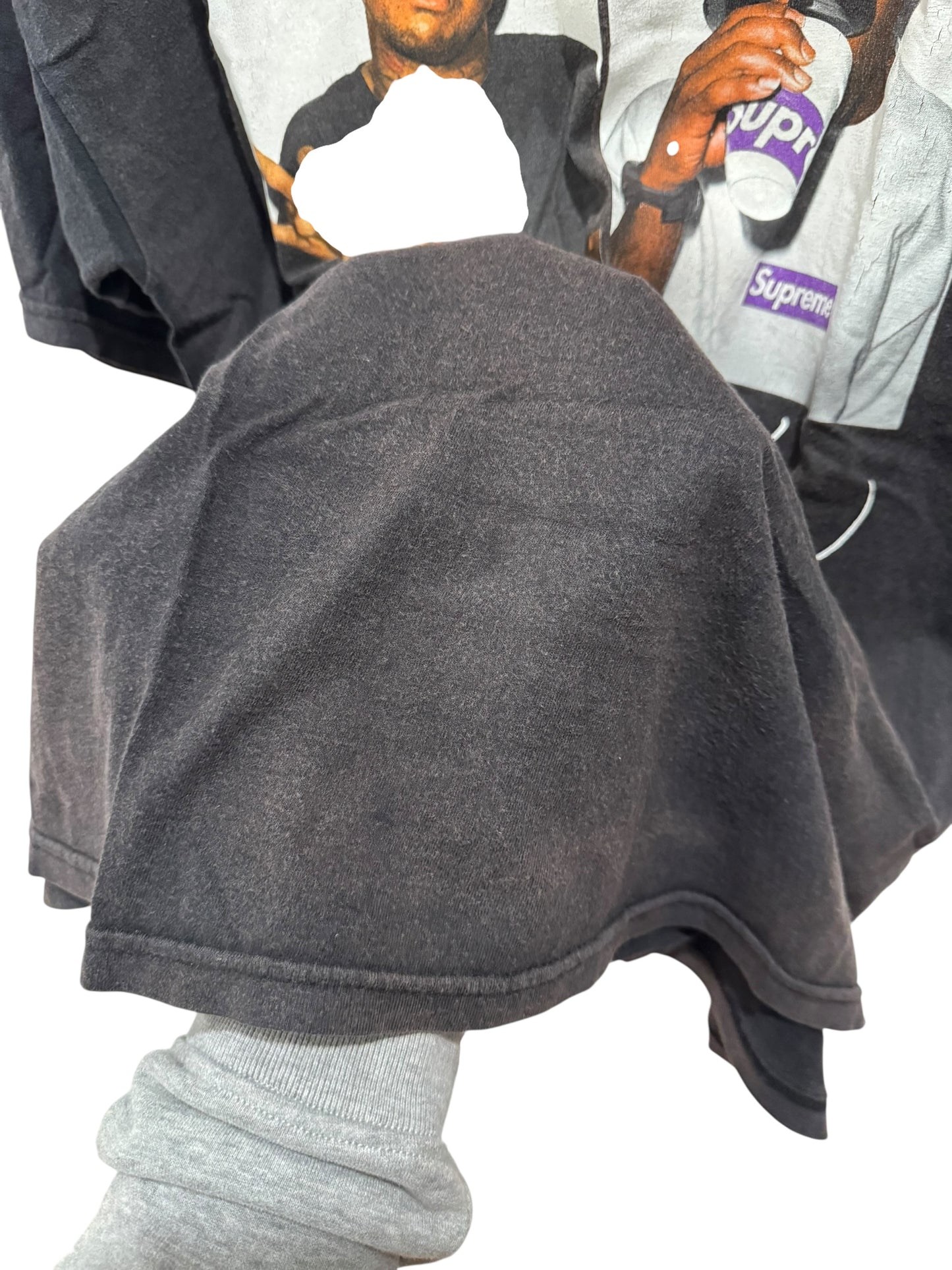 Supreme Three 6 Mafia Photo Tee Black
