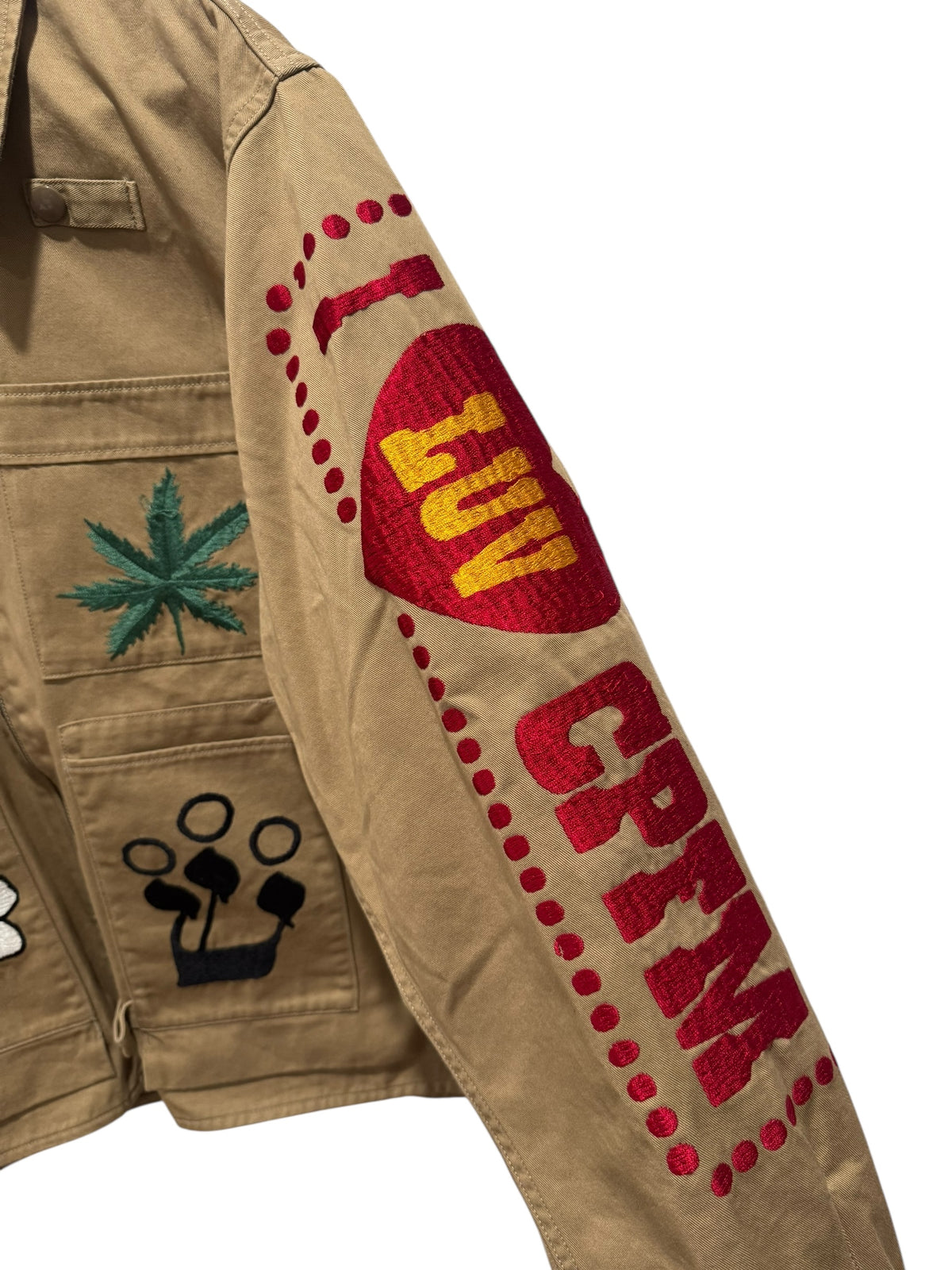 Cactus Plant Flea Market Knowledge Jacket Brown