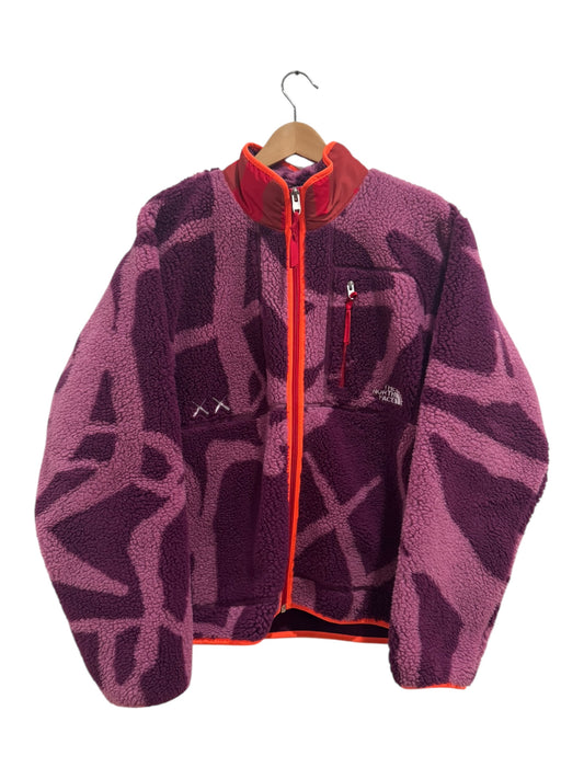 KAWS x The North Face Freeride Fleece Jacket Purple