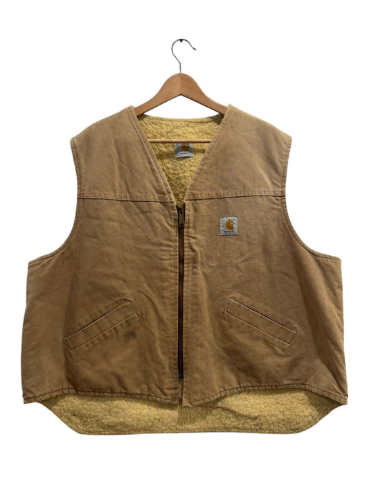Carhartt Sherpa Fleece Vest Khaki