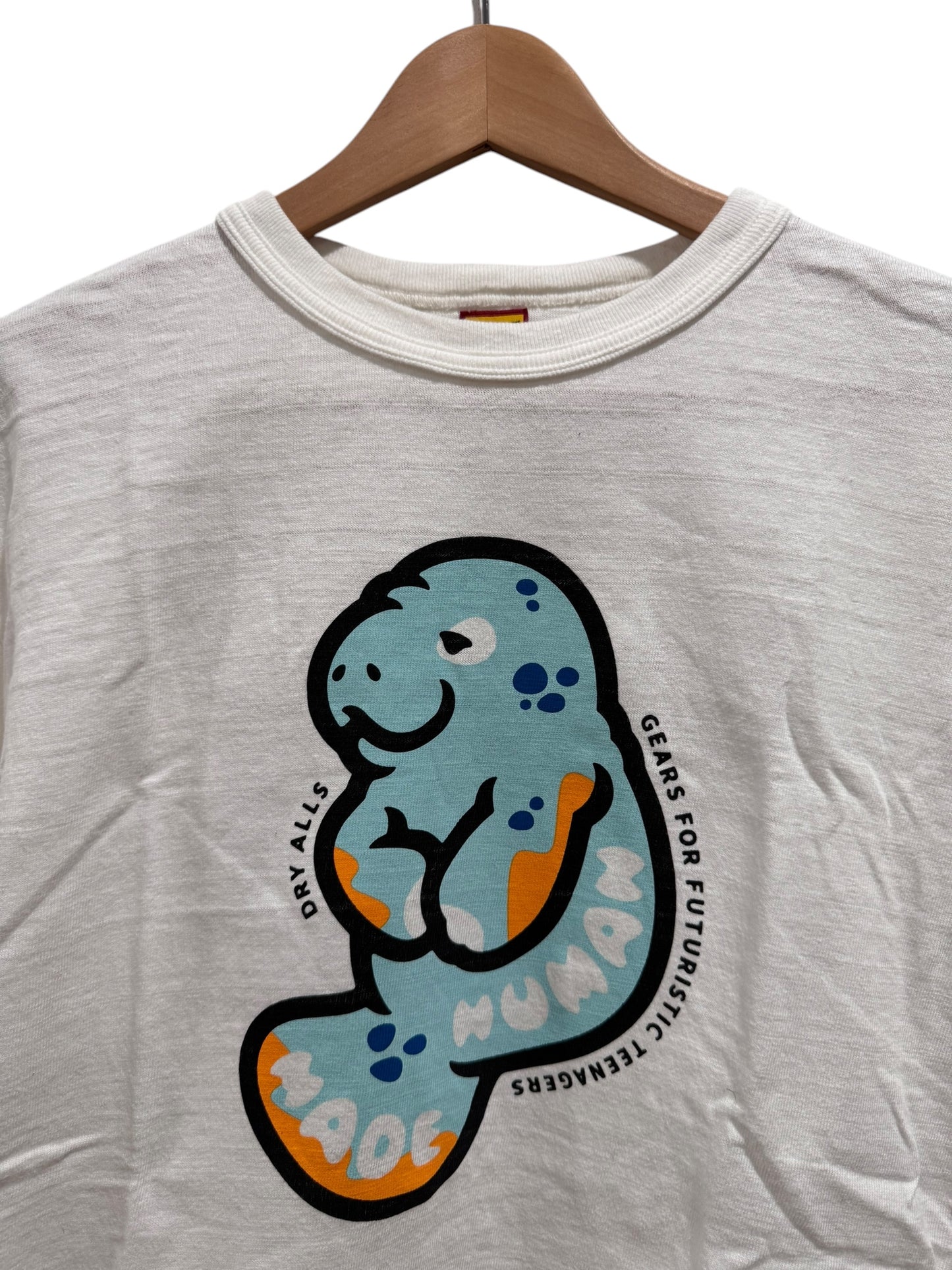 Human Made Manatee BBC Miami Exclusive Tee White