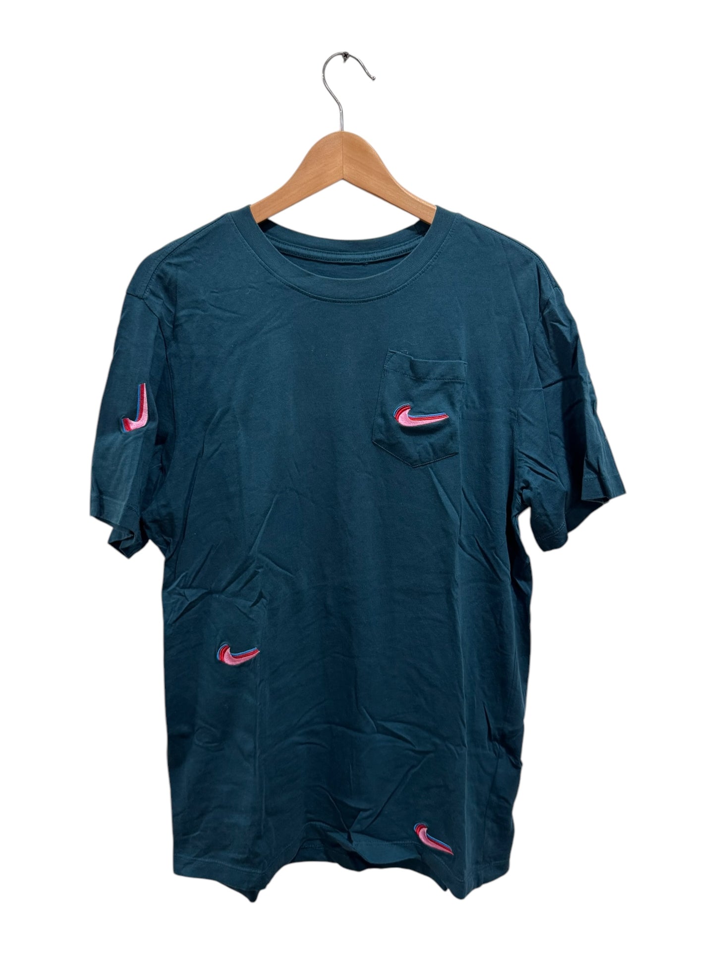 Nike x Parra Checks Tee Midnight Turquoise