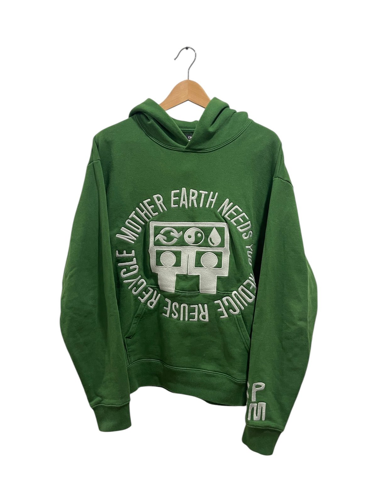 Cactus Plant Flea Market Eco-Life Hoodie Green
