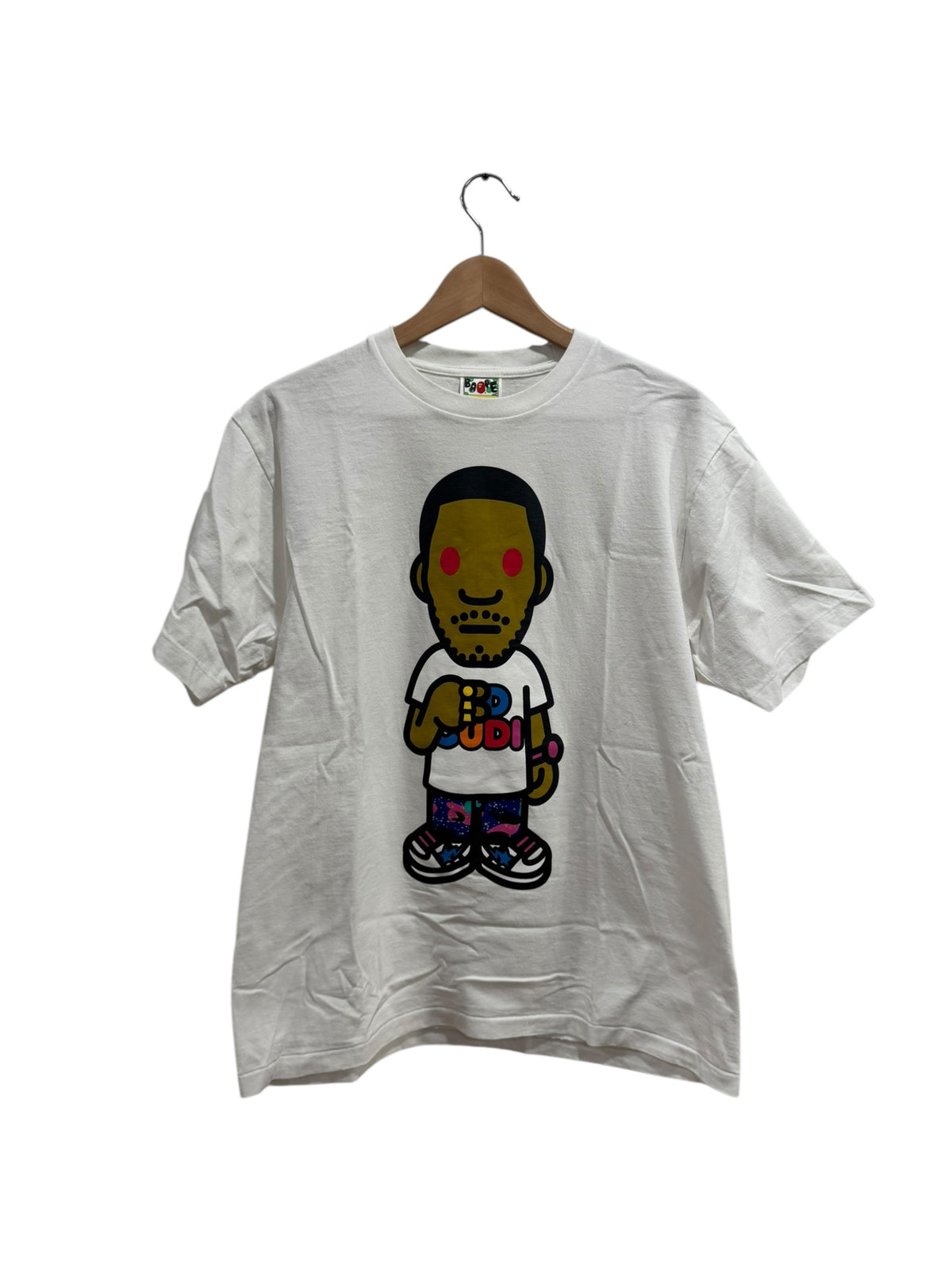 BAPE x Kid Cudi #1 Tee White