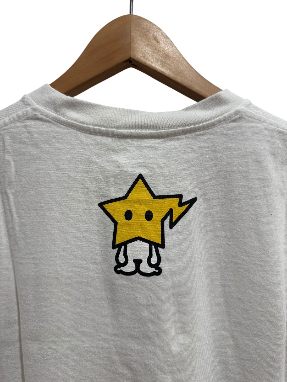 BAPE x Kid Cudi #1 Tee White