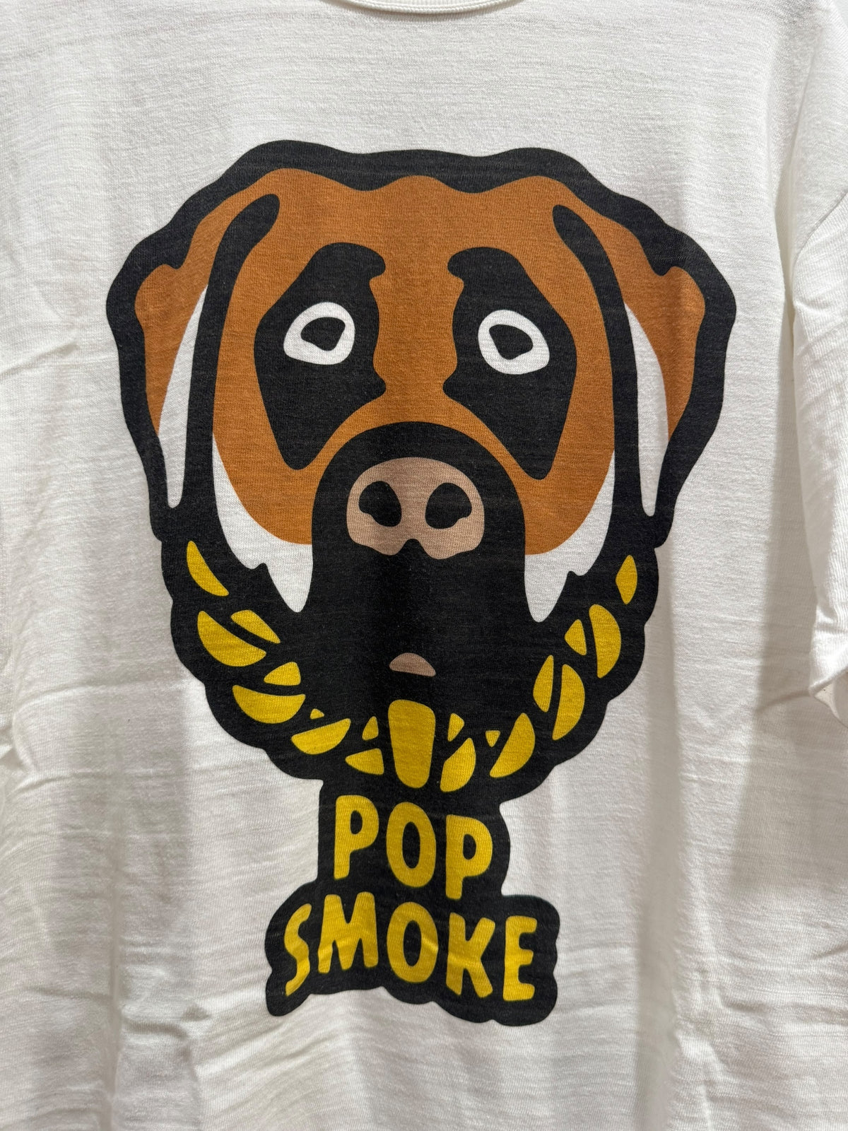 Human Made x Victor Victor Pop Smoke Tee White