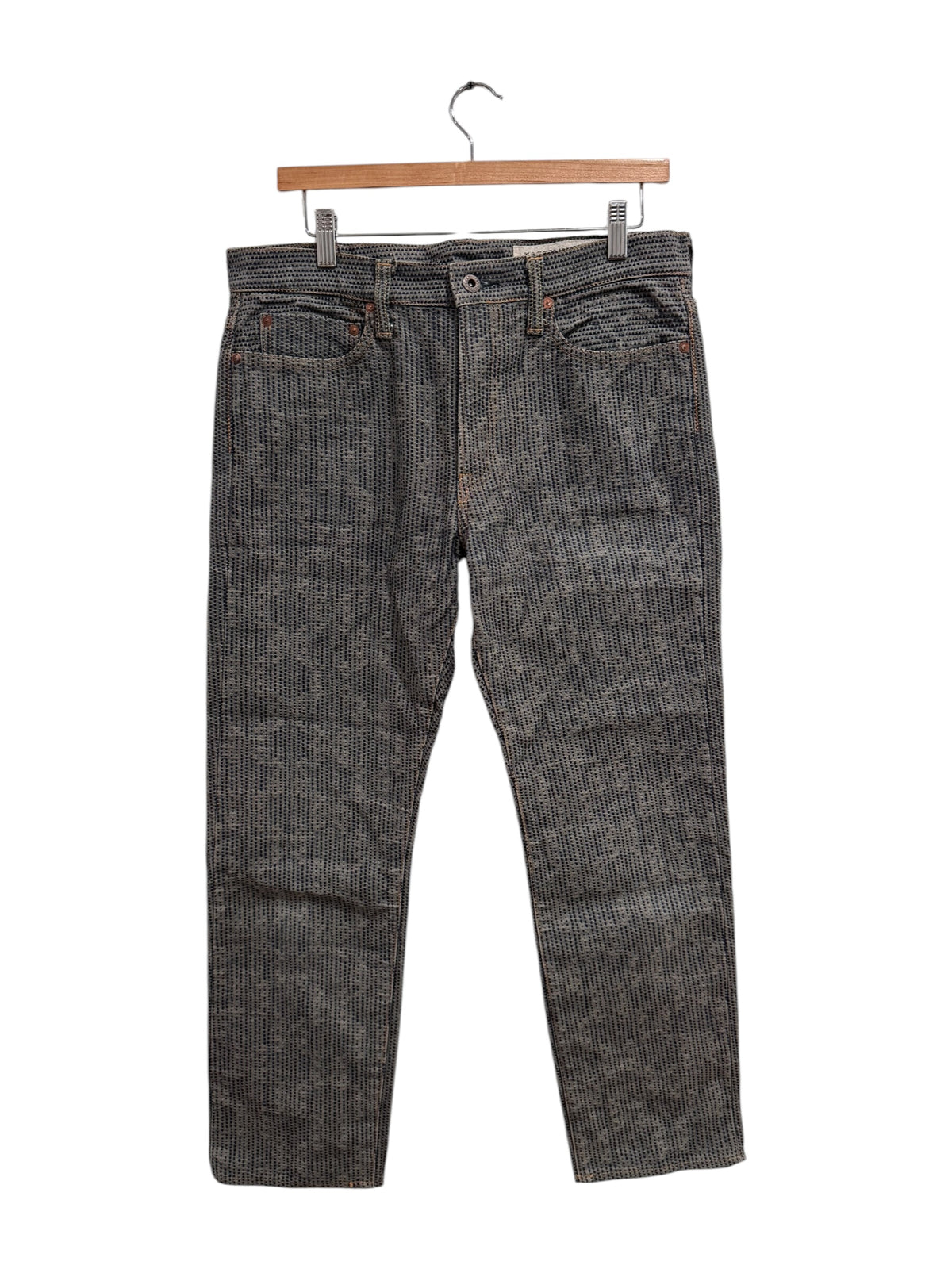 Kapital Century Denim 5P Monkey Cisco No. 7 Diamond Pattern Navy