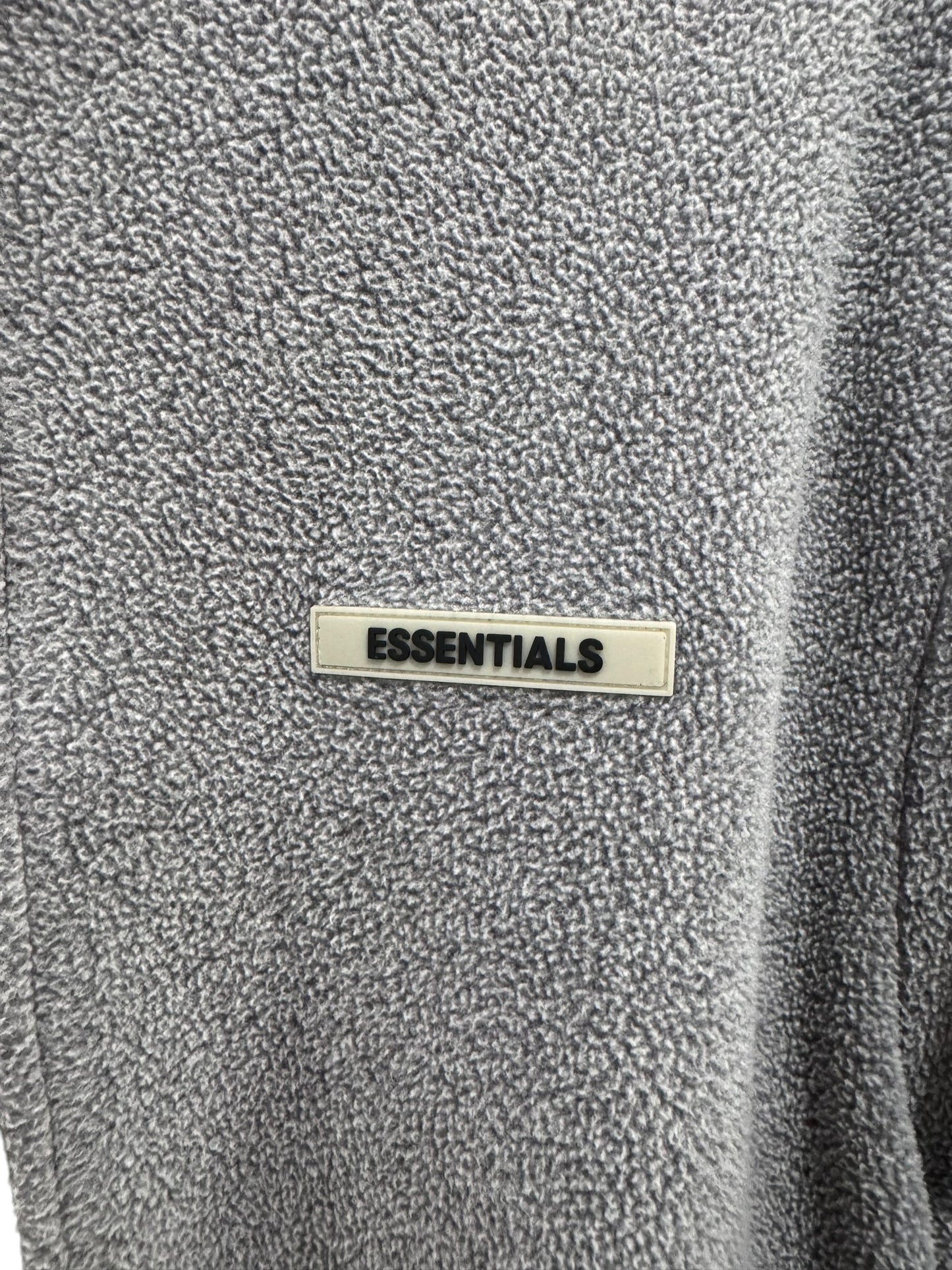Fear Of God Essentials Fleece Jacket Grey