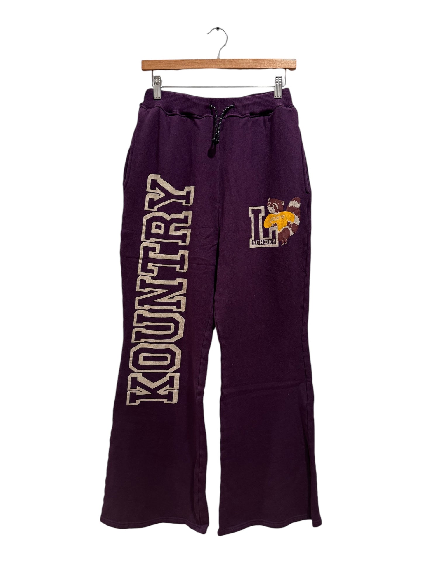 Kapital Kountry Flare Sweatpants Purple