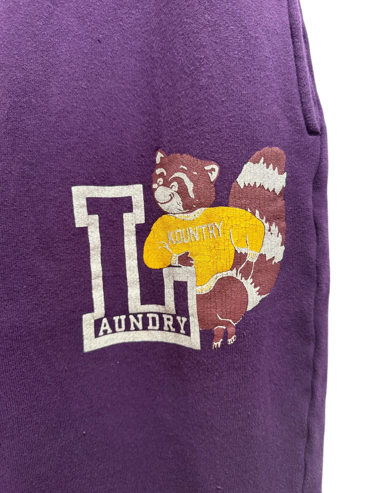 Kapital Kountry Flare Sweatpants Purple
