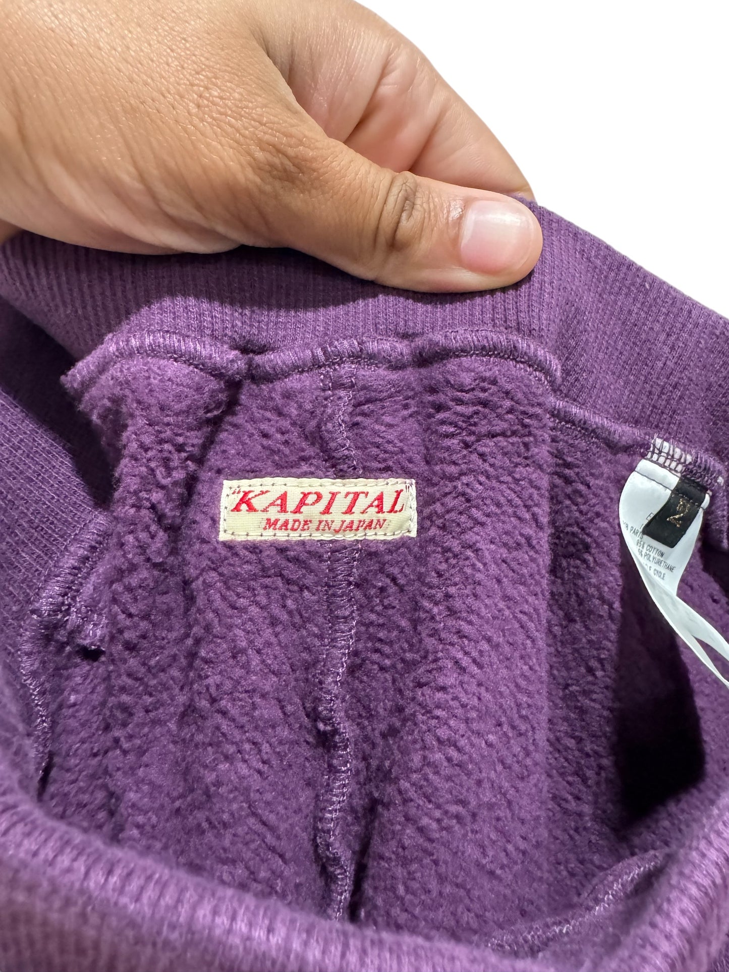 Kapital Kountry Flare Sweatpants Purple