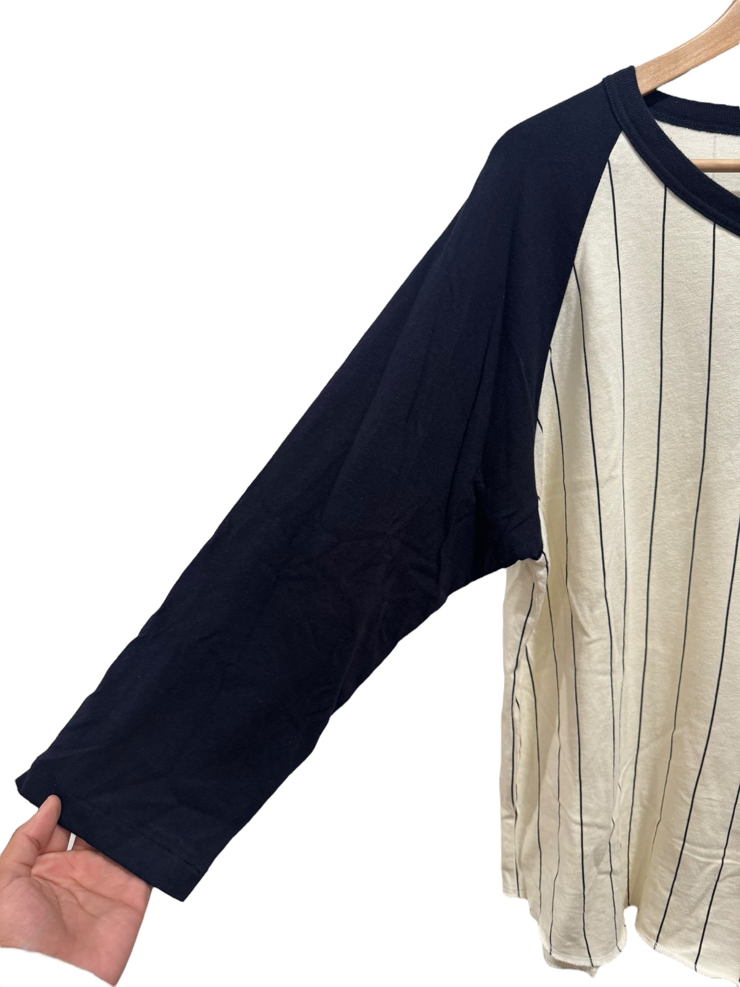 Human Made x Girls Dont Cry Baseball Tee Cream Navy