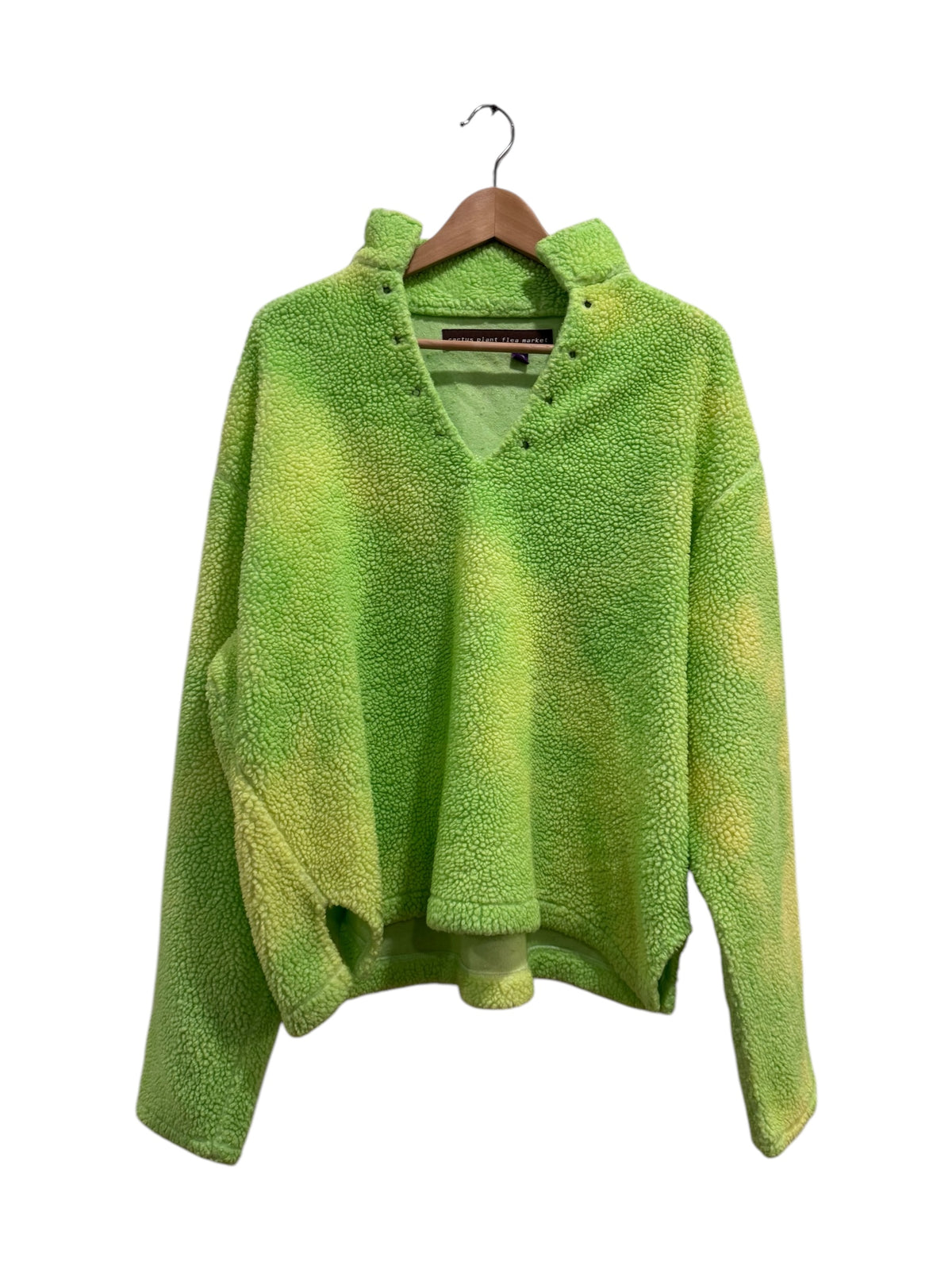 Cactus Plant Flea Market Cowboy Fleece Lime Green