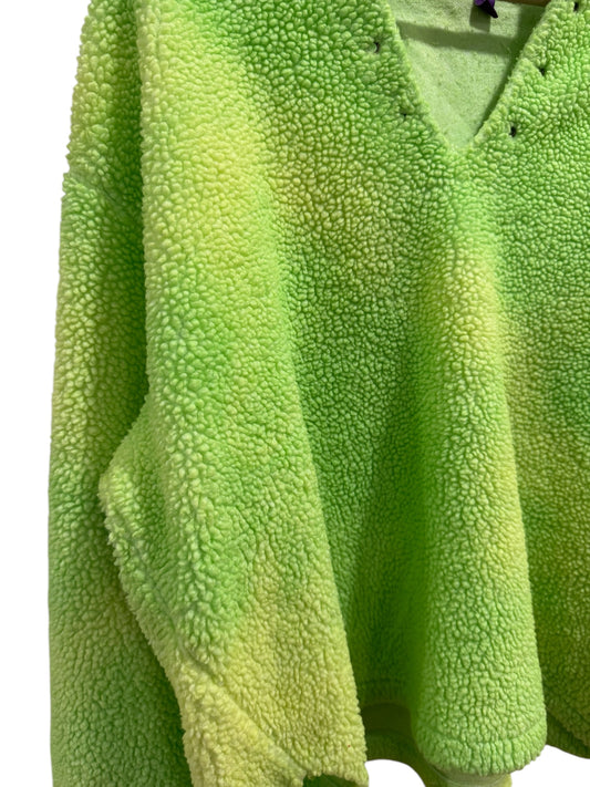 Cactus Plant Flea Market Cowboy Fleece Lime Green