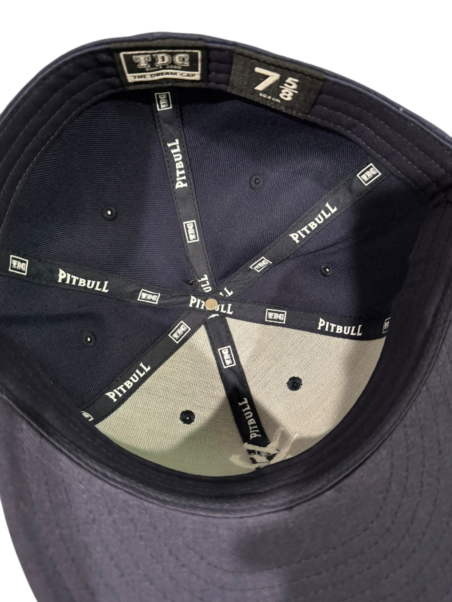 Playboi Carti YVL Fitted Hat Navy White