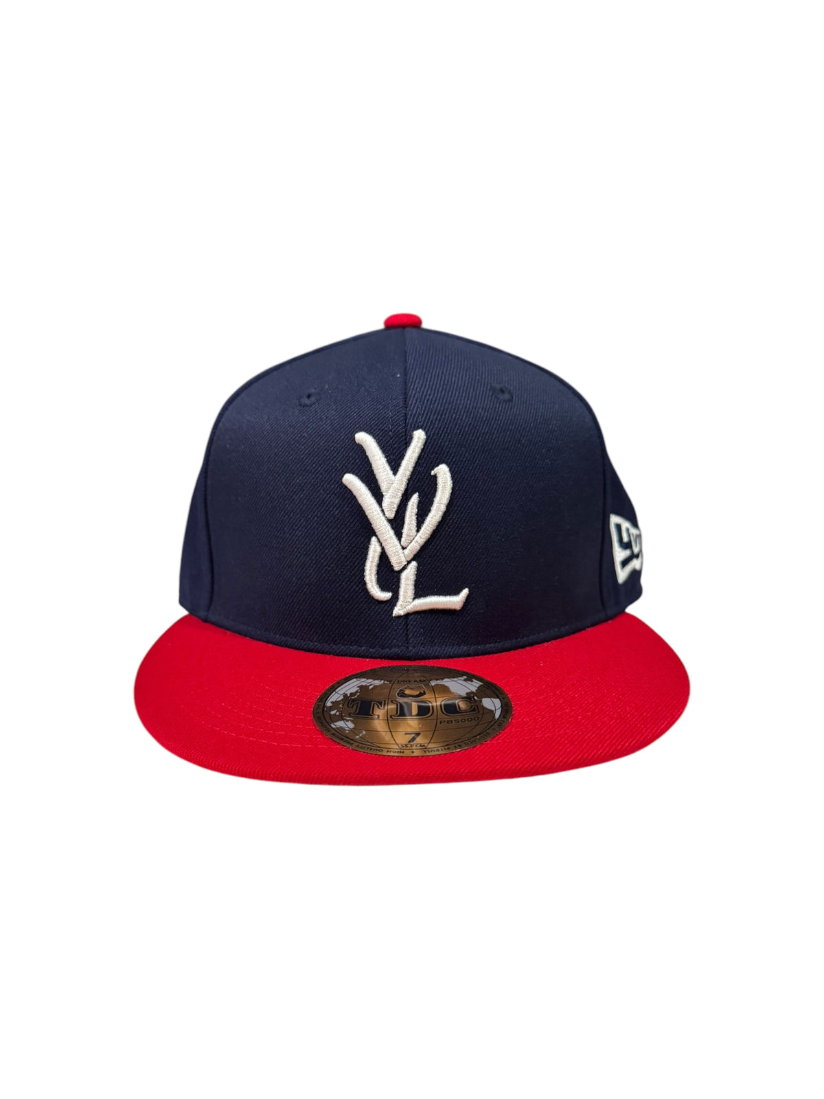 Playboi Carti YVL Fitted Hat Atlanta Navy Red