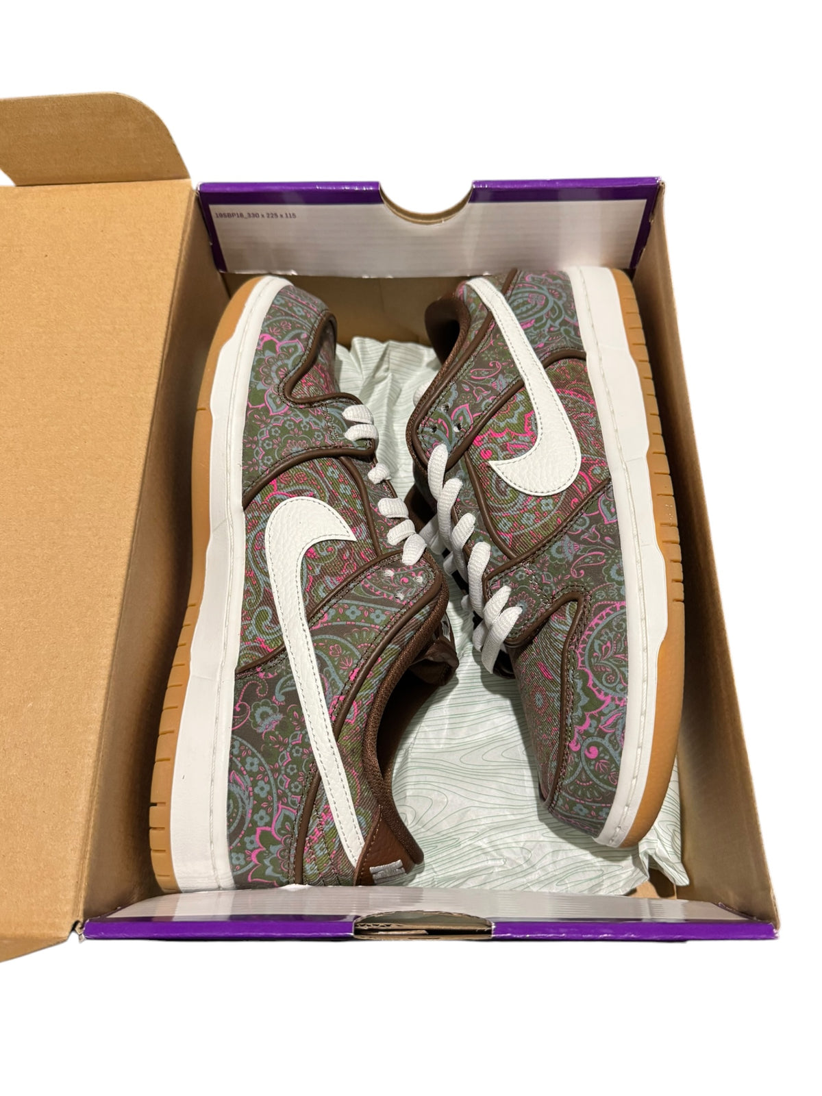 Nike SB Dunk Low Pro Paisley Brown