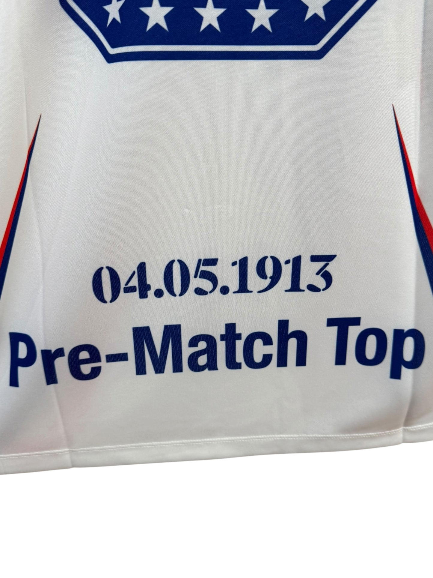 Nike x Virgil Abloh Archive x USMNT Pre-Match Jersey White