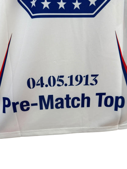 Nike x Virgil Abloh Archive x USMNT Pre-Match Jersey White