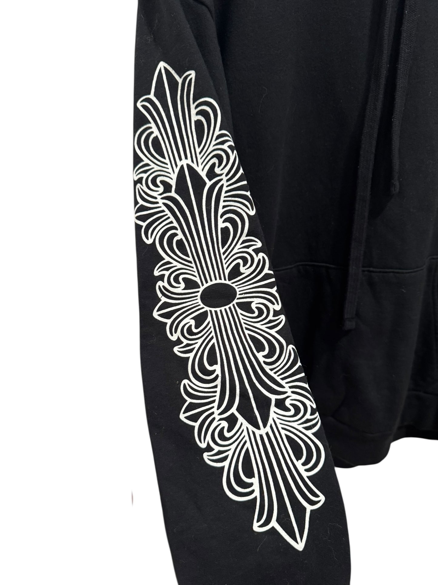 Chrome Hearts Eye Chart Dagger Hoodie Black