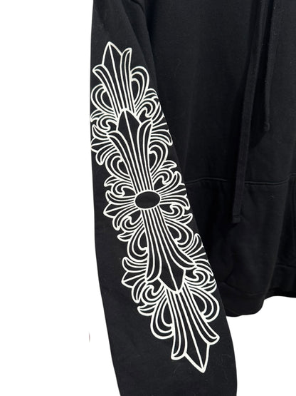 Chrome Hearts Eye Chart Dagger Hoodie Black