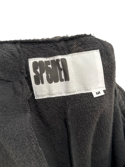 Sp5der Rhinestone Web Sweatpants Black