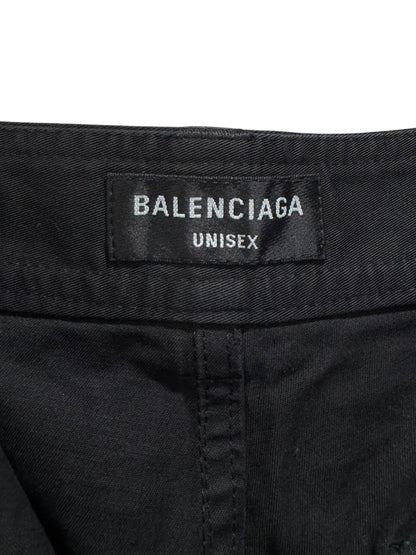 Balenciaga Gamer Cargo Shorts Black
