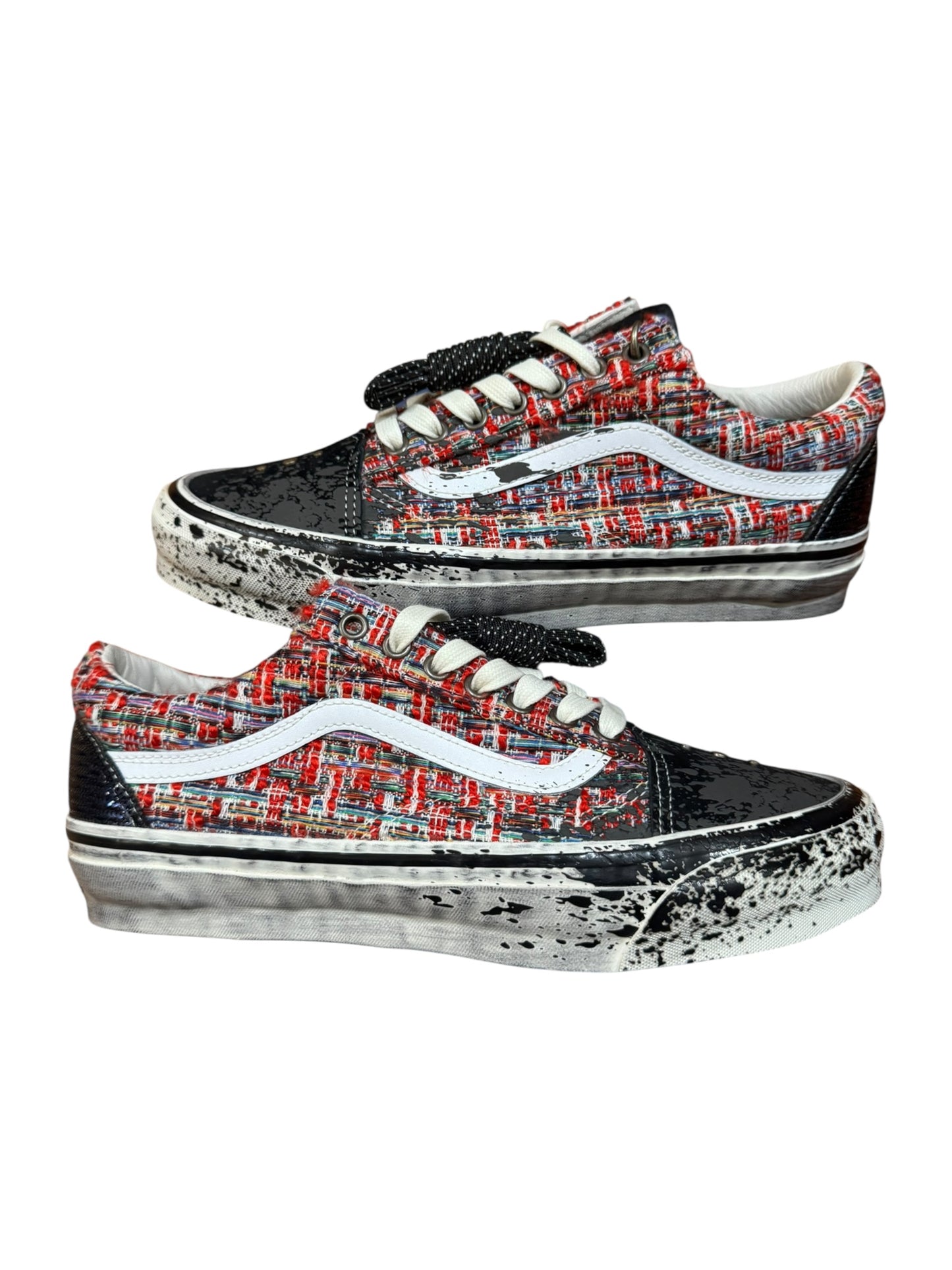 Vans Premium Old Skool Charms Red Black
