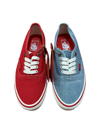 Vans x Fugazi LX Authentic 44 Red Denim Blue