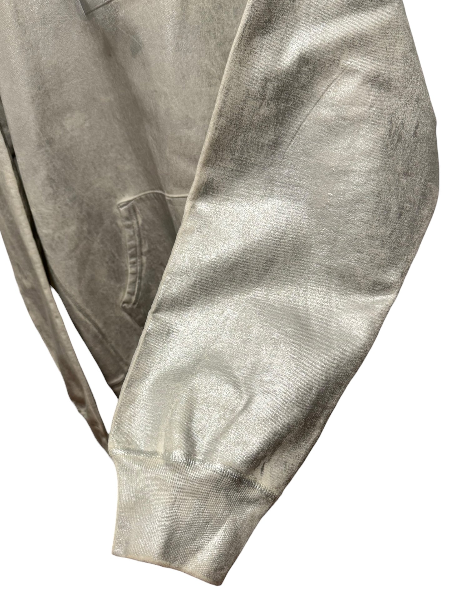 Supreme MM6 Maison Margiela Foil Box Logo Hoodie White