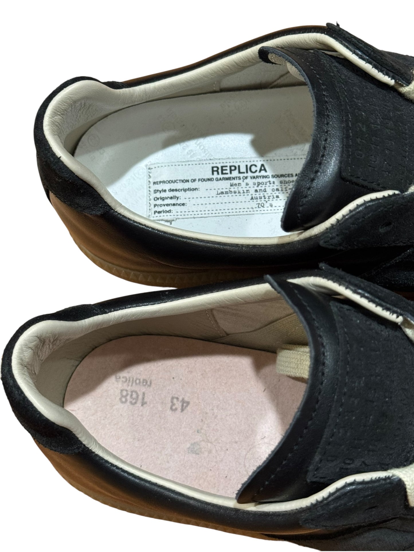 Maison Margiela Replica Sneaker Low Black