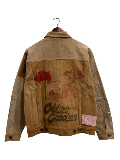 Better With Age Harrison Reconstructed Work Jacket Khaki